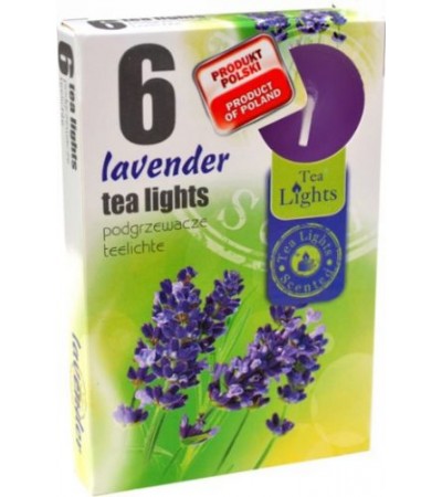 Sviečka čajová Lavender